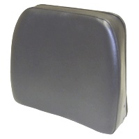 UM82266     Seat Back---Black Fabric---Steel Back